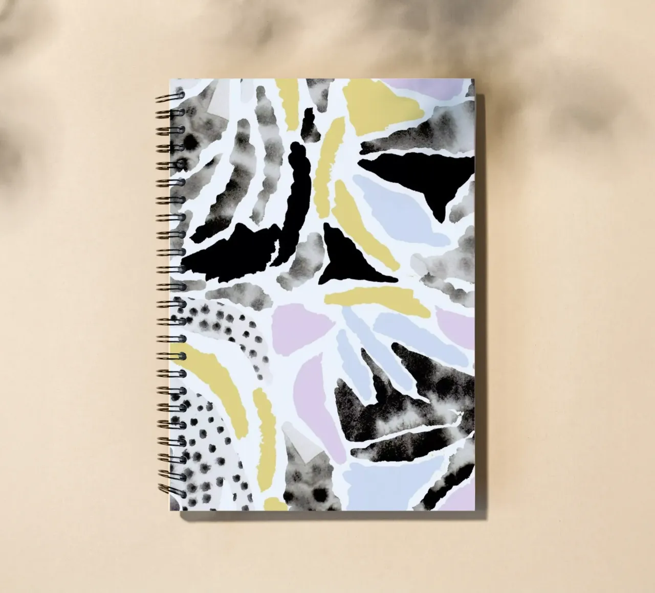 Pattern Pieces spiral notebook by Farina Kuklinski