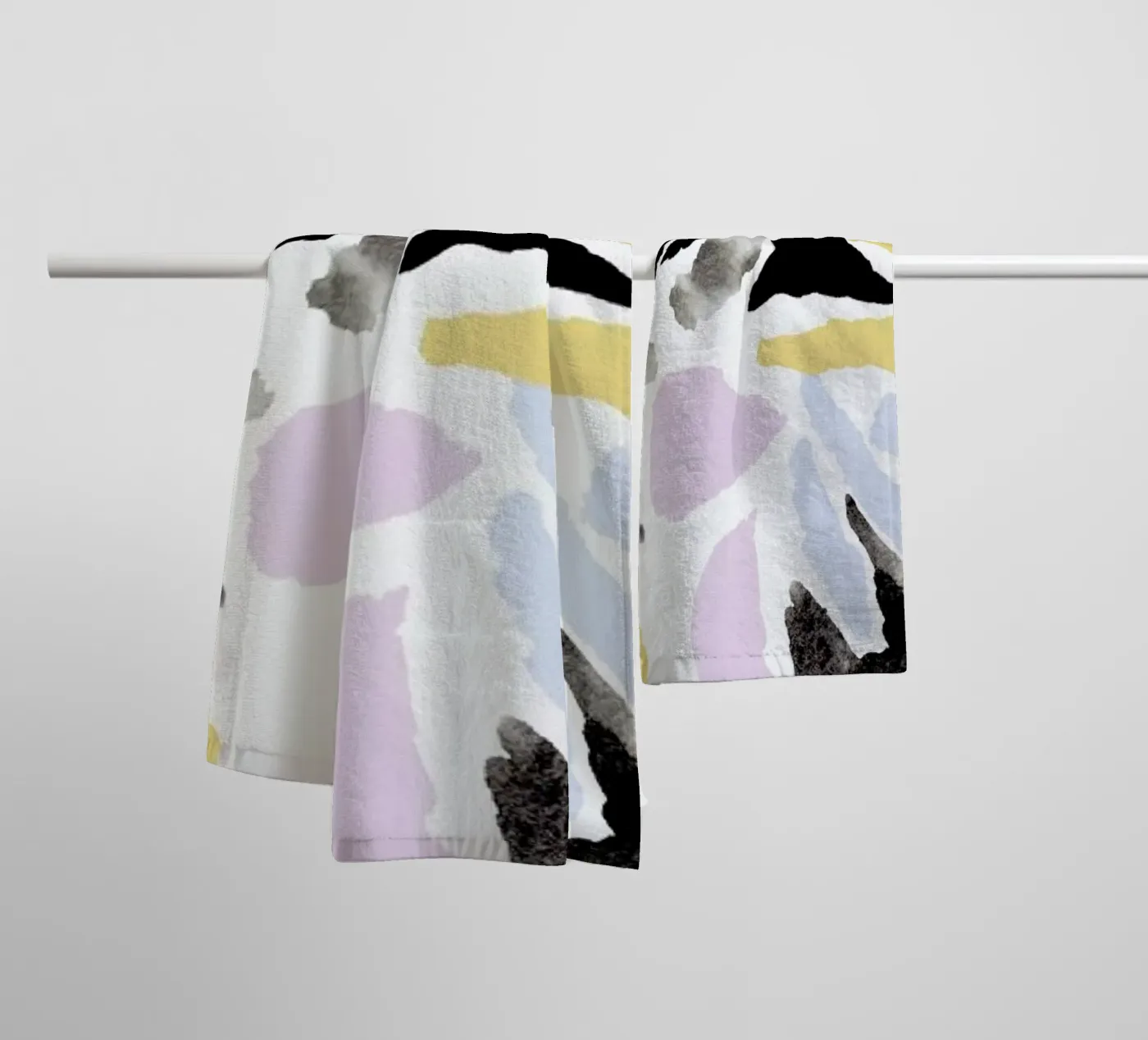 Pattern Pieces towel by Farina Kuklinski