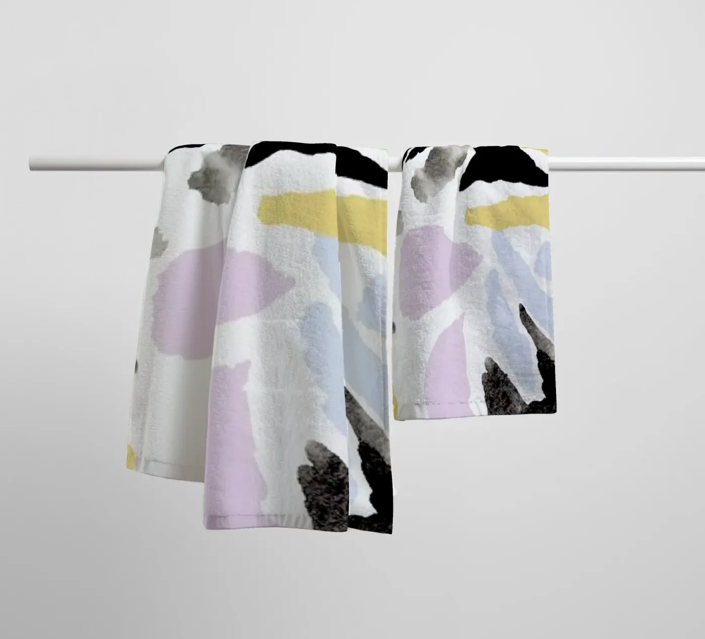 Pattern Pieces Handtuch von Farina Kuklinski