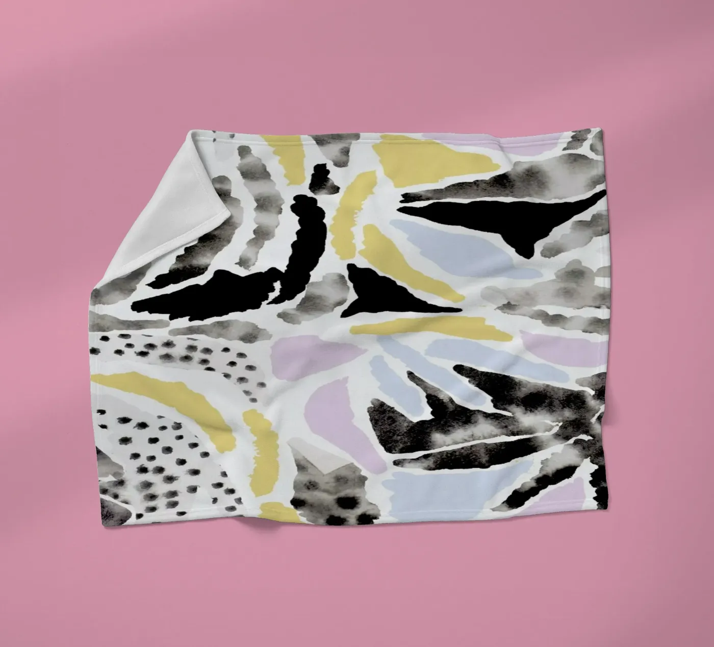 Pattern Pieces fleecedeken van Farina Kuklinski