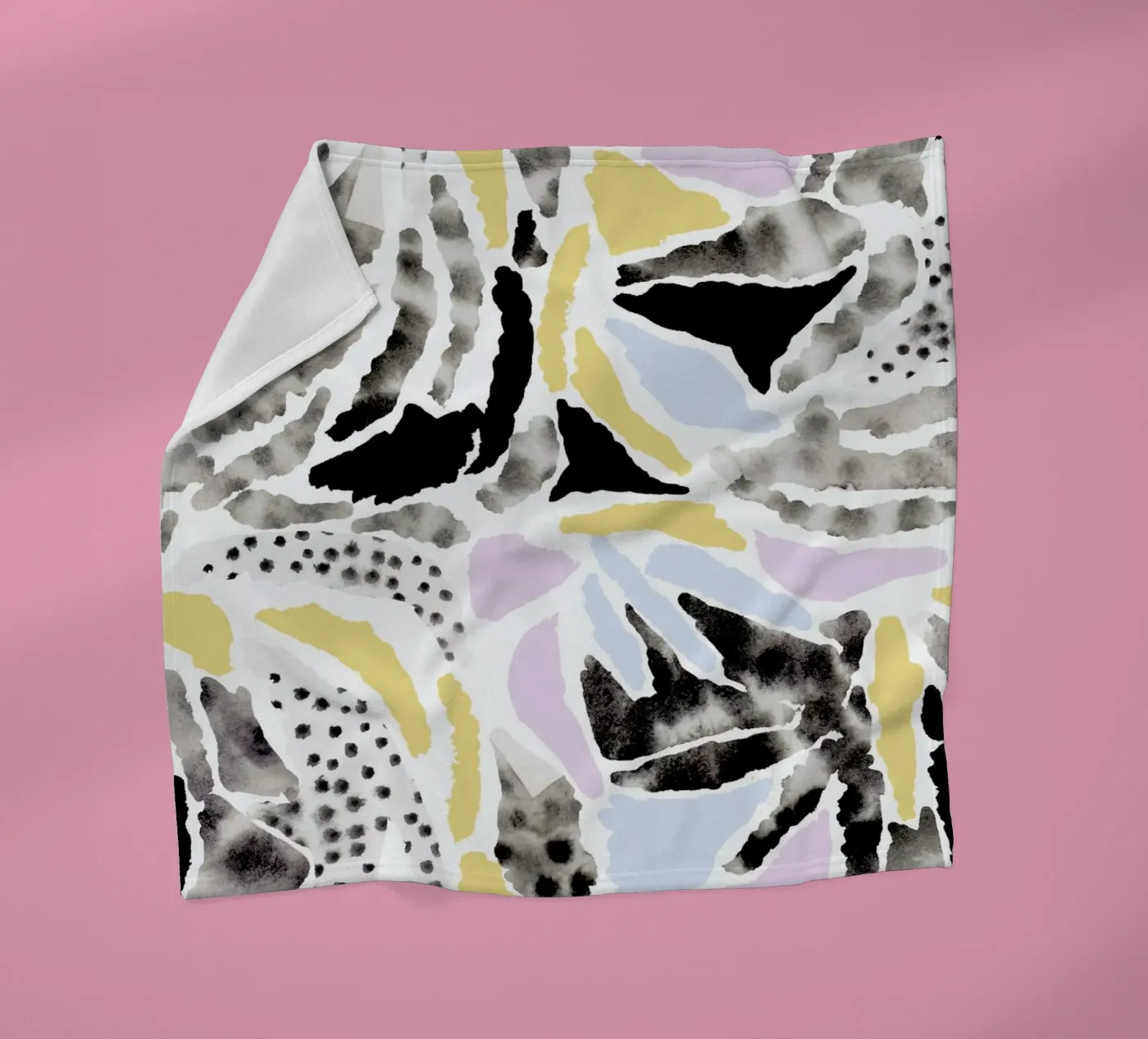 Pattern Pieces fleecedeken van Farina Kuklinski