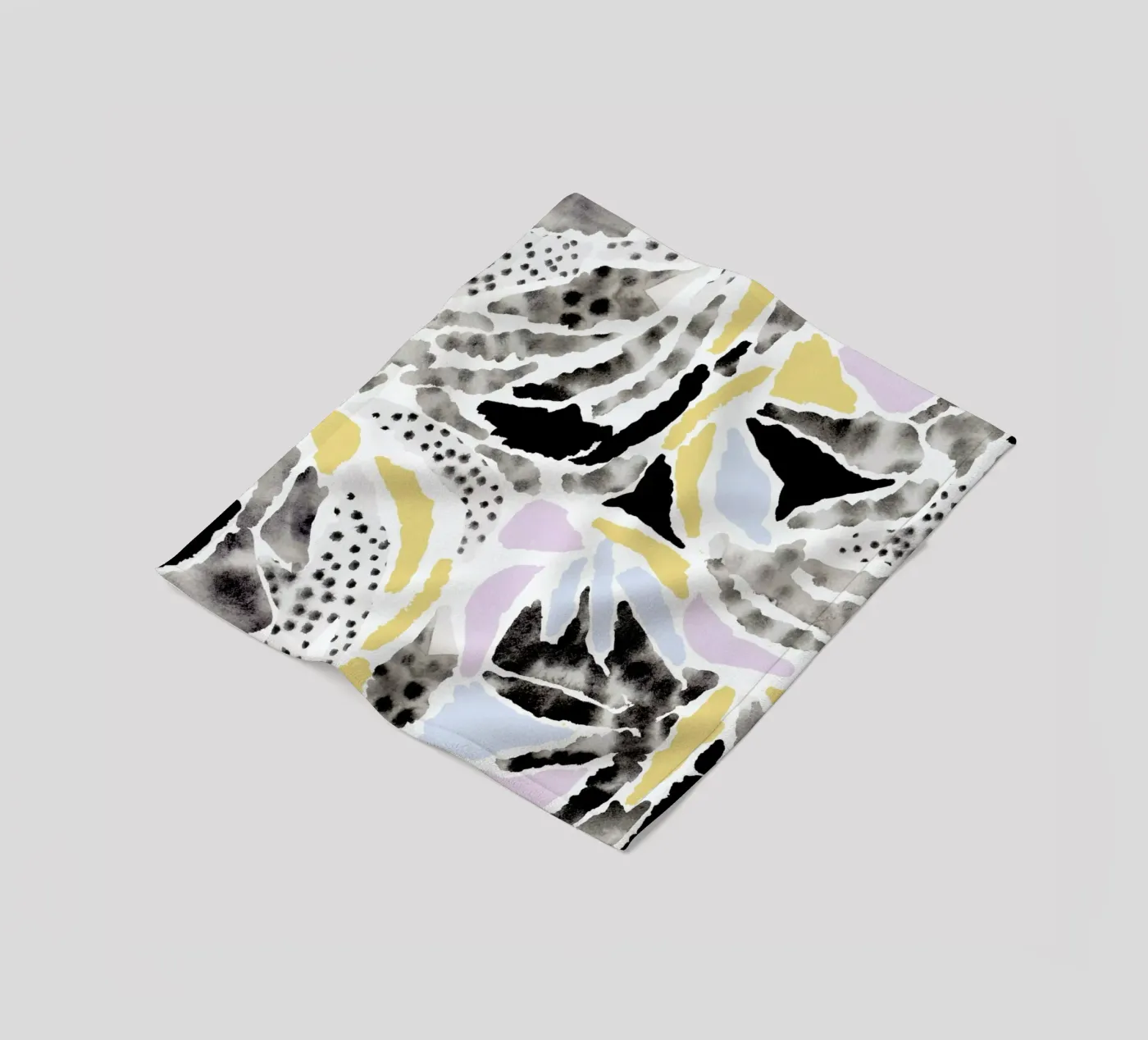Pattern Pieces fleecedeken van Farina Kuklinski