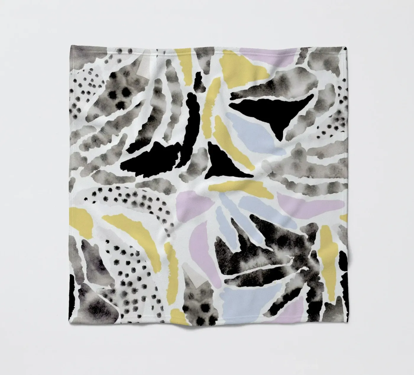 Pattern Pieces fleecedeken van Farina Kuklinski