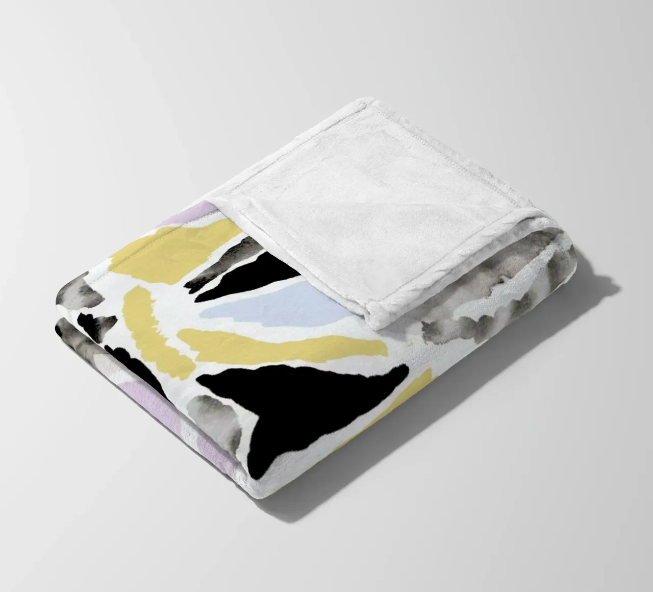 Pattern Pieces coperta in pile da Farina Kuklinski