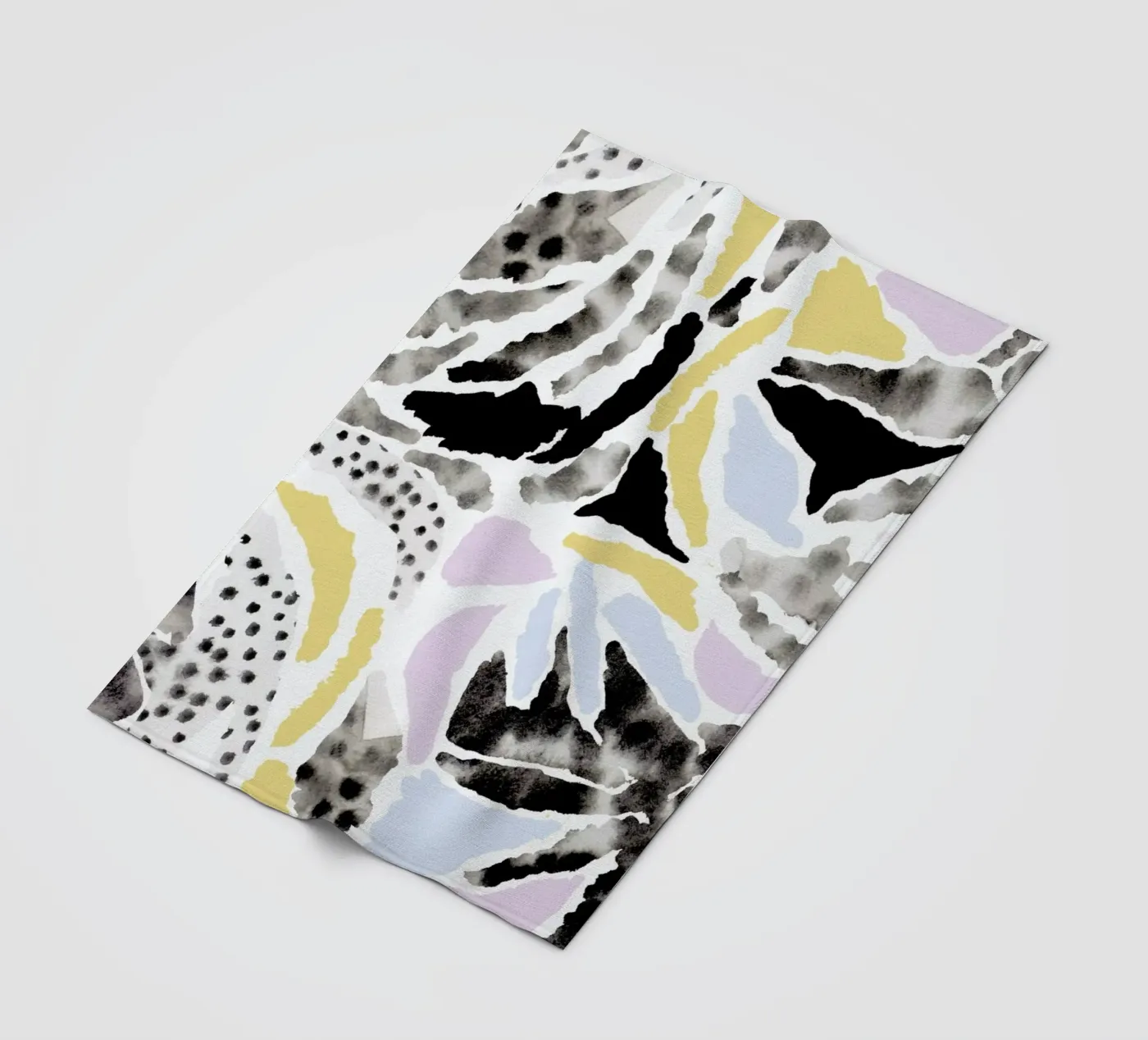 Pattern Pieces fleecedeken van Farina Kuklinski
