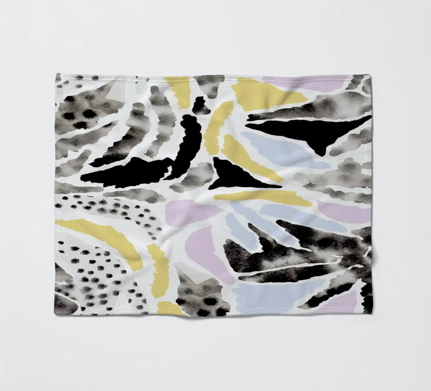 Pattern Pieces fleecedeken van Farina Kuklinski