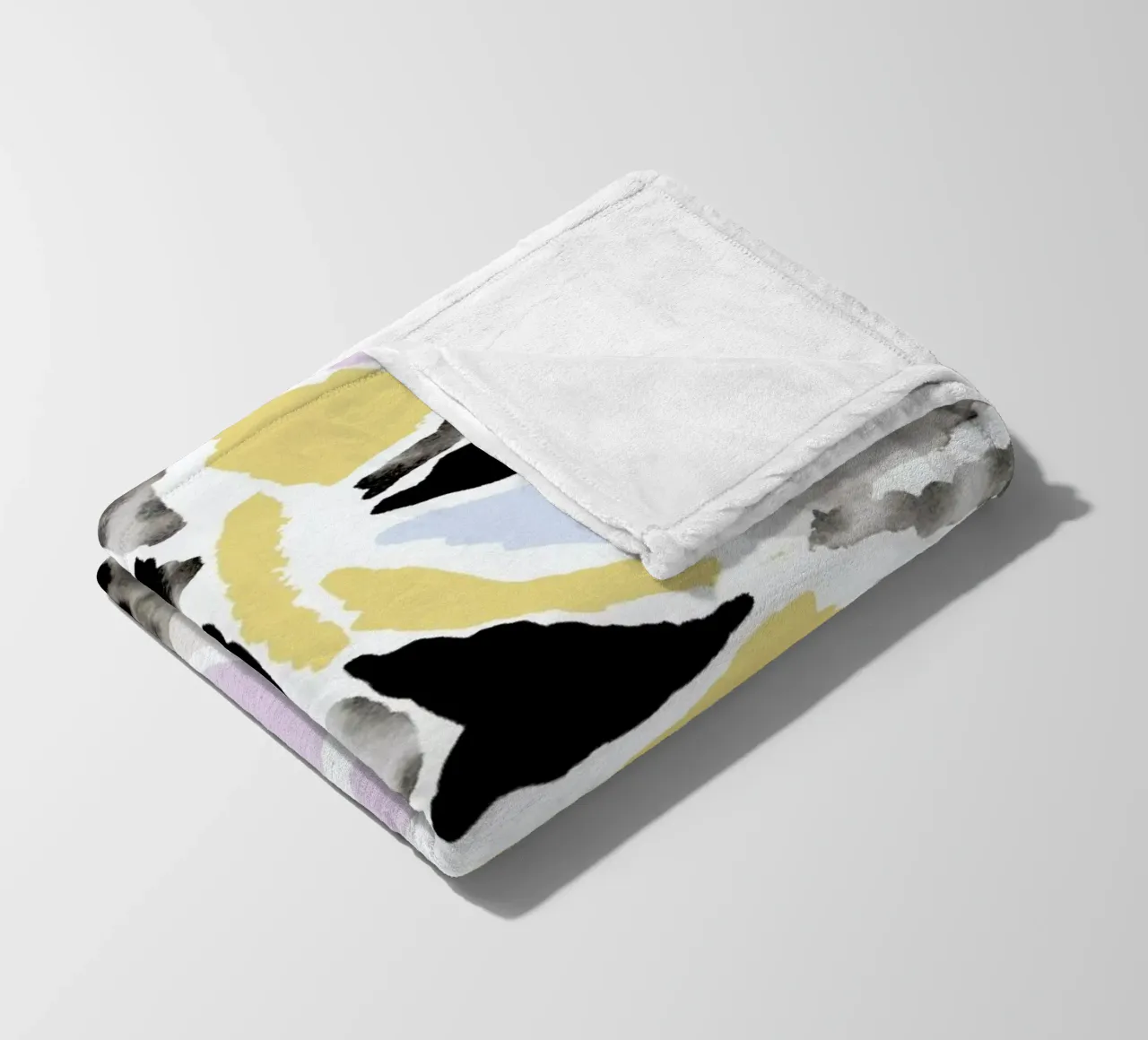 Pattern Pieces Fleecedecke von Farina Kuklinski