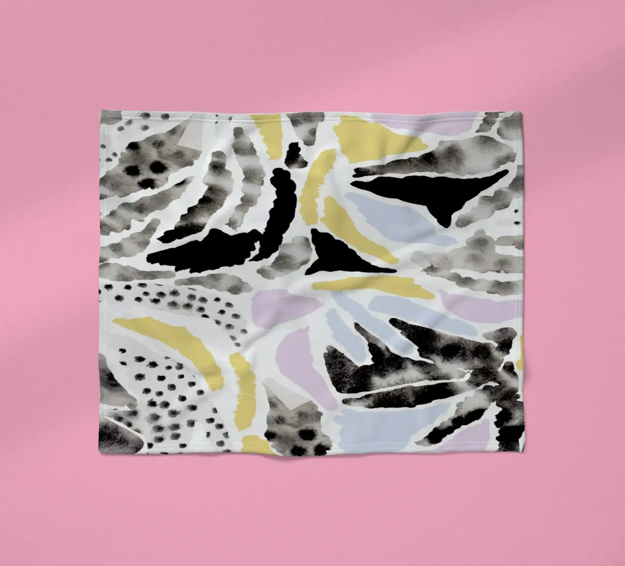 Pattern Pieces Fleecedecke von Farina Kuklinski