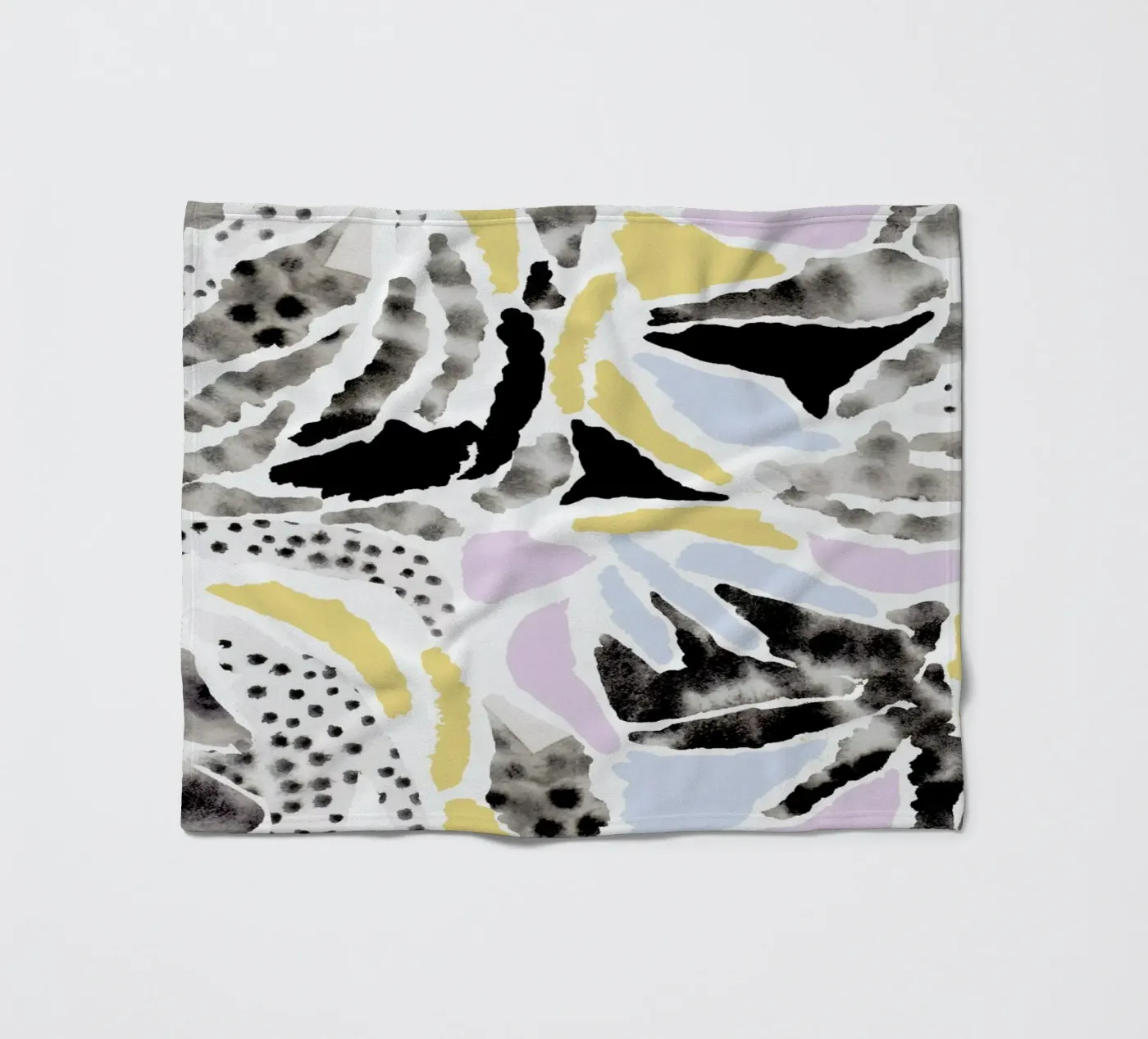 Pattern Pieces fleecedeken van Farina Kuklinski
