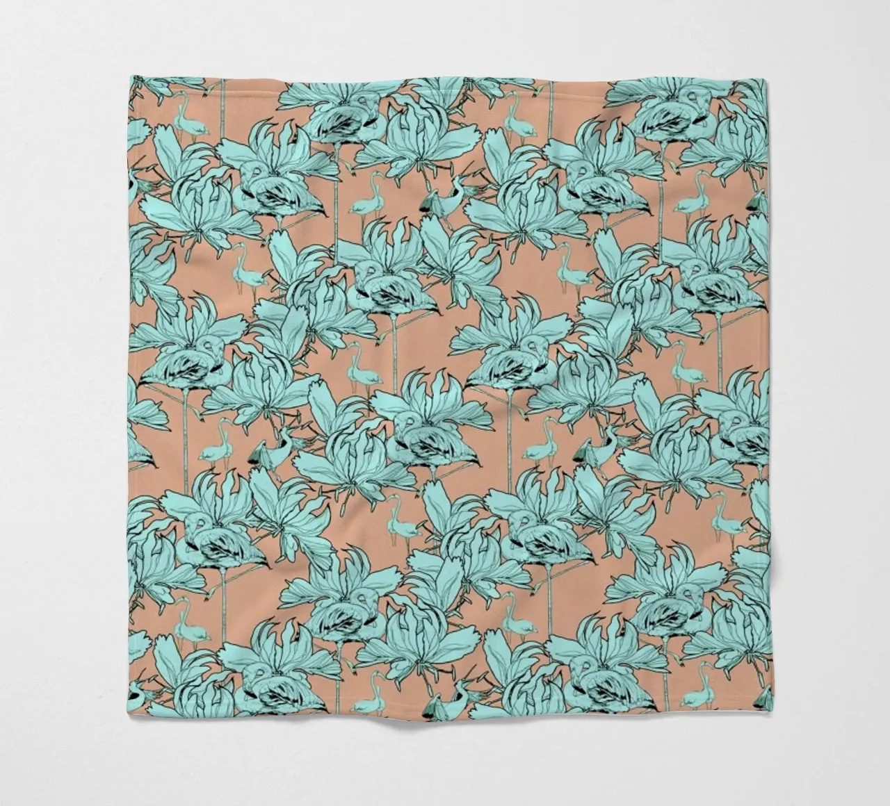 Ragno Modulo 1 coperta in pile da Giulio Iurissevich