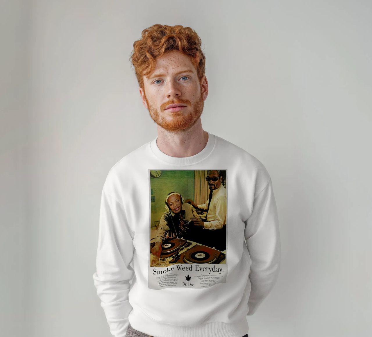 Smoke Weed Every Day sudadera de Ads Libitum