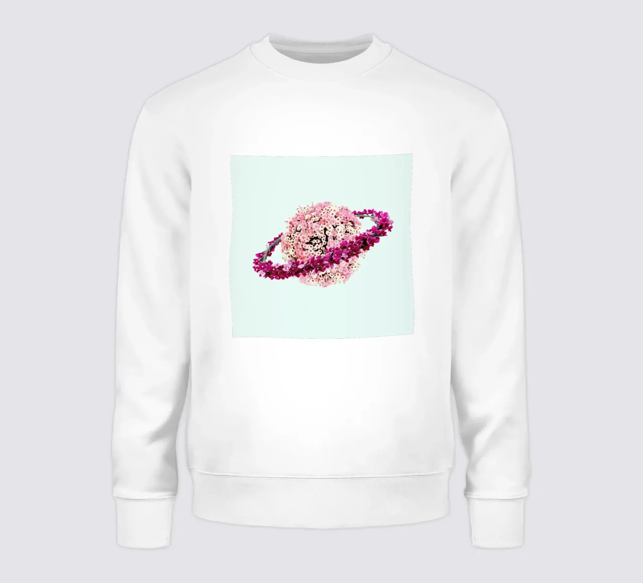 Floral Planet felpa da Paul Fuentes Design