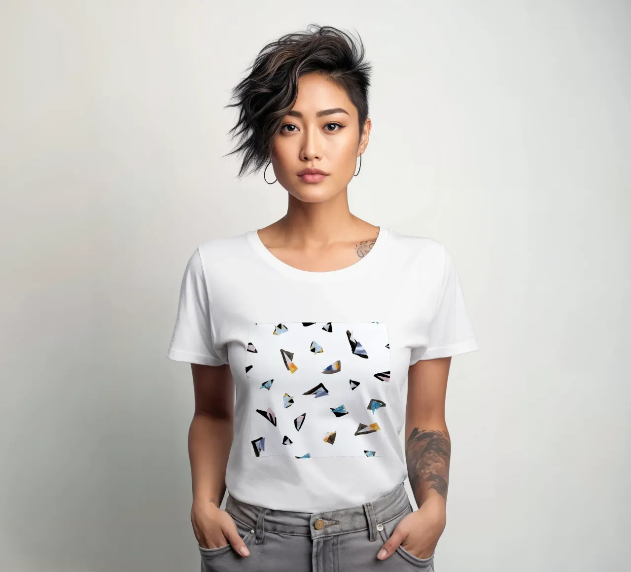 Snippets t-shirt da donna da Farina Kuklinski