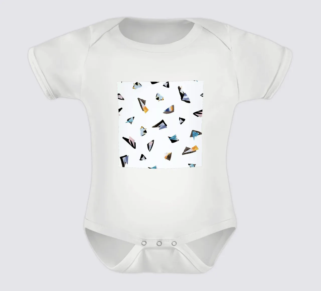 Snippets body neonato maniche corte da Farina Kuklinski