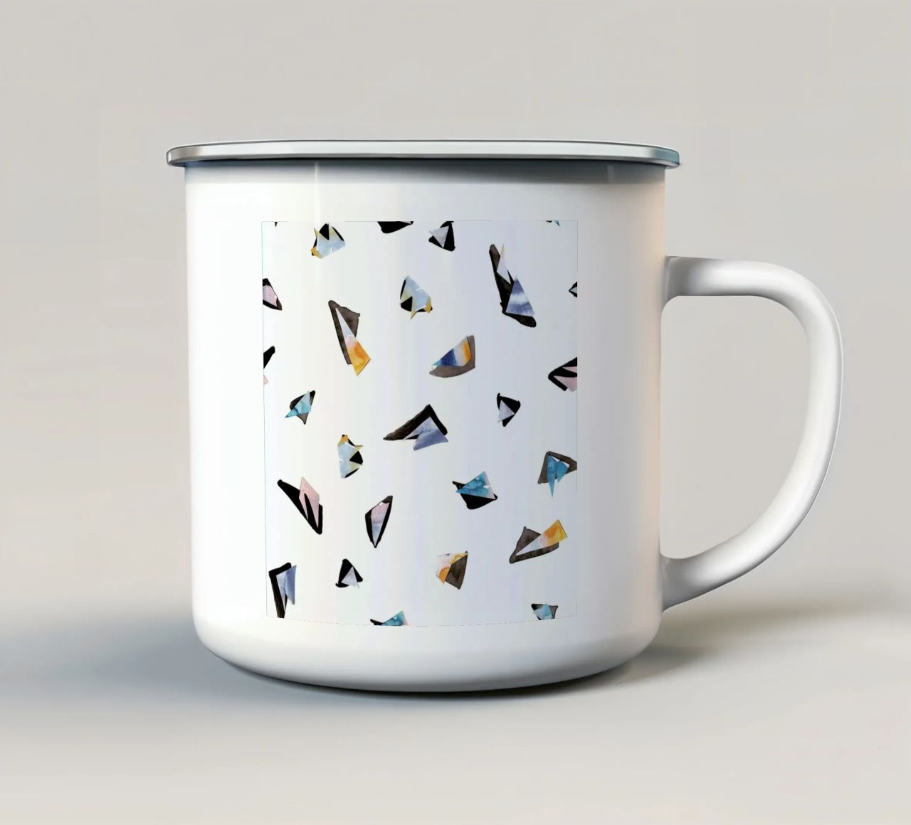 Snippets Emaille Tasse von Farina Kuklinski