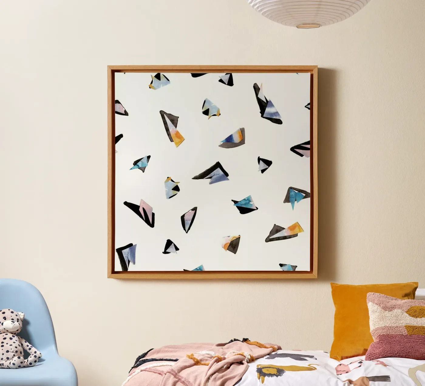 Snippets Leinwand von Farina Kuklinski