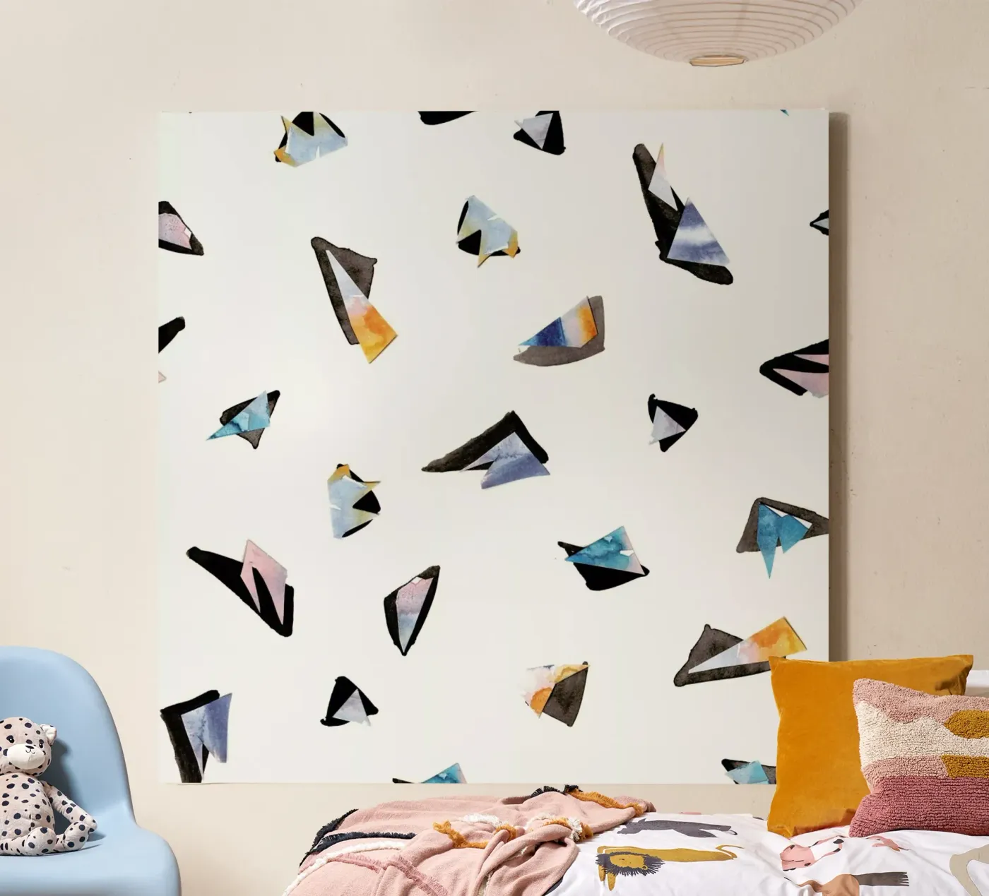 Snippets Leinwand von Farina Kuklinski