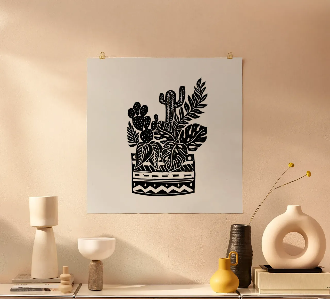 Botanical Pot carta hahnemühle da Bianca Green