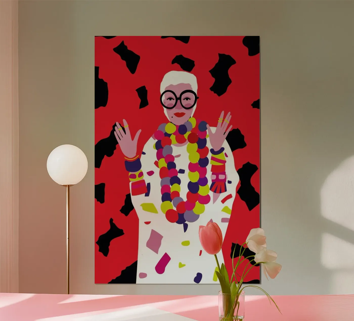 Iris Apfel poster da Mariery Young