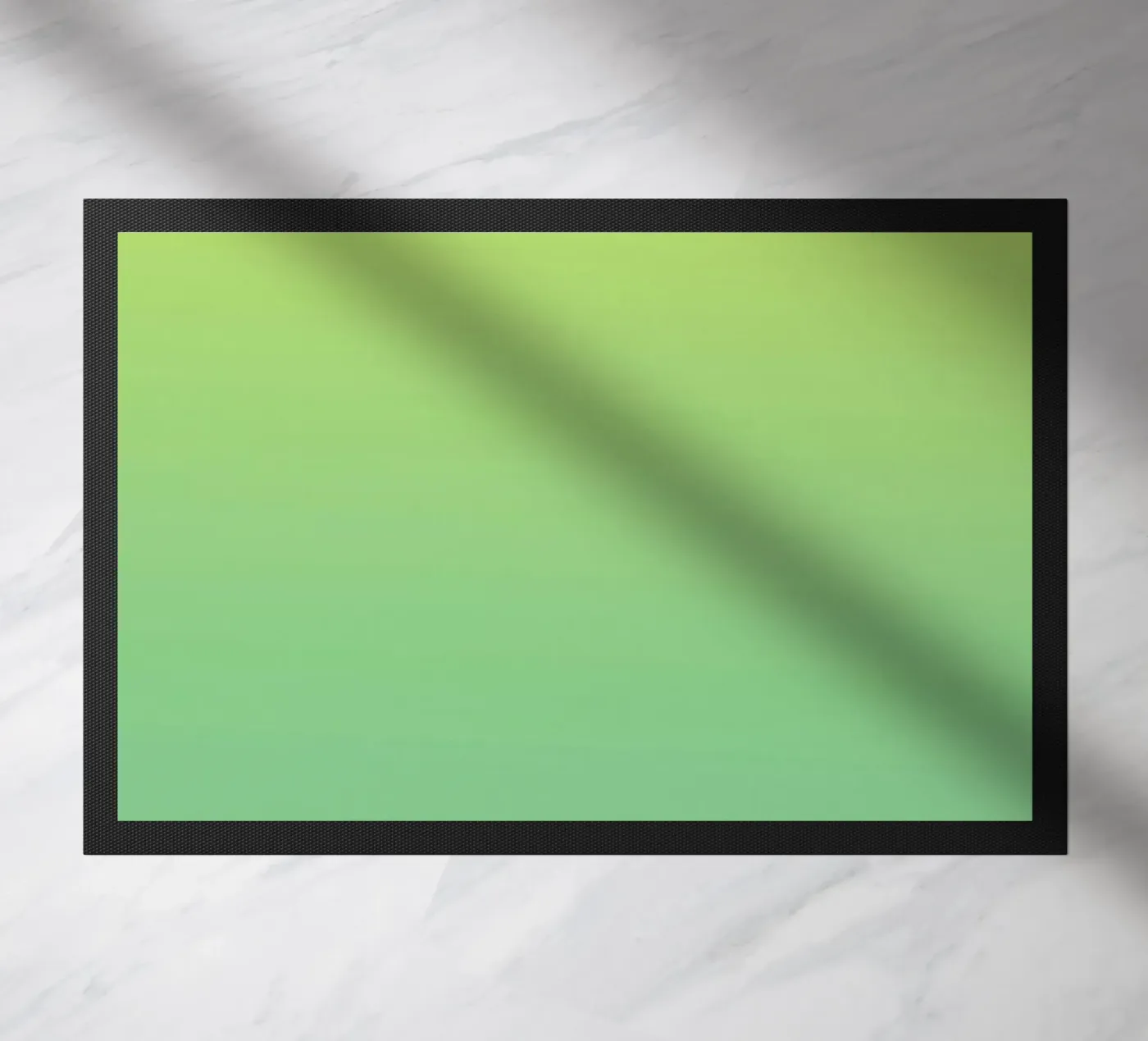 Mint-Yellow Fußmatte von Oh Darling