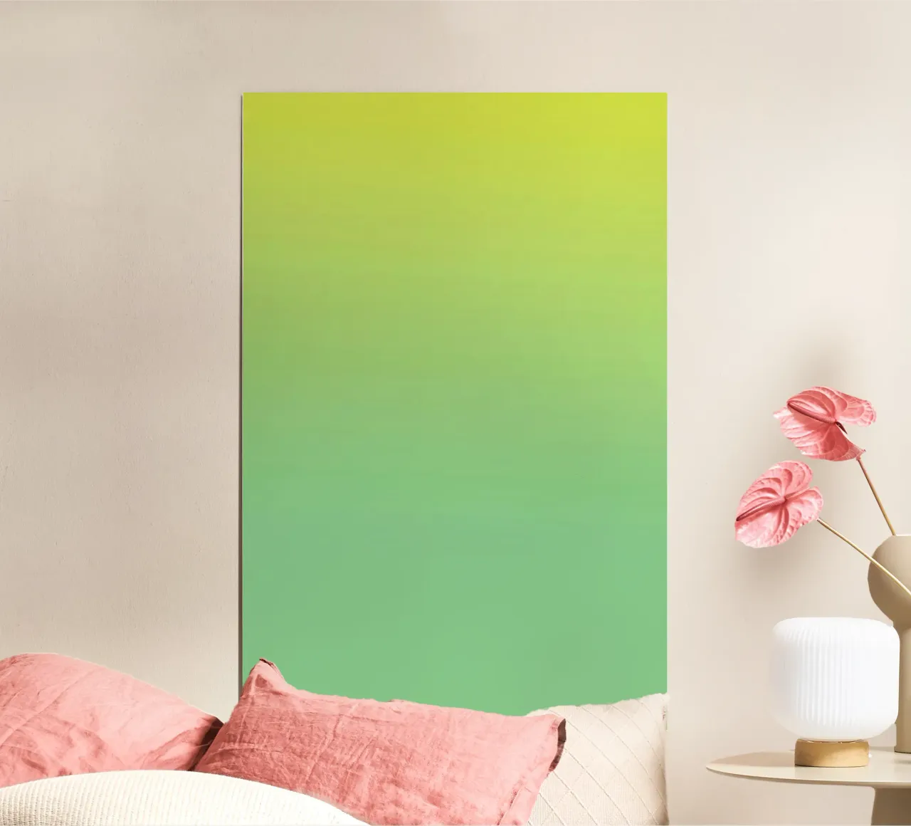 Mint-Yellow poster by Oh Darling