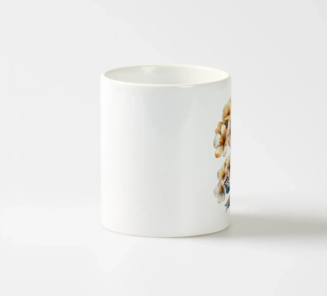 Fiore di achillea tazza in ceramica da Bold Blooms