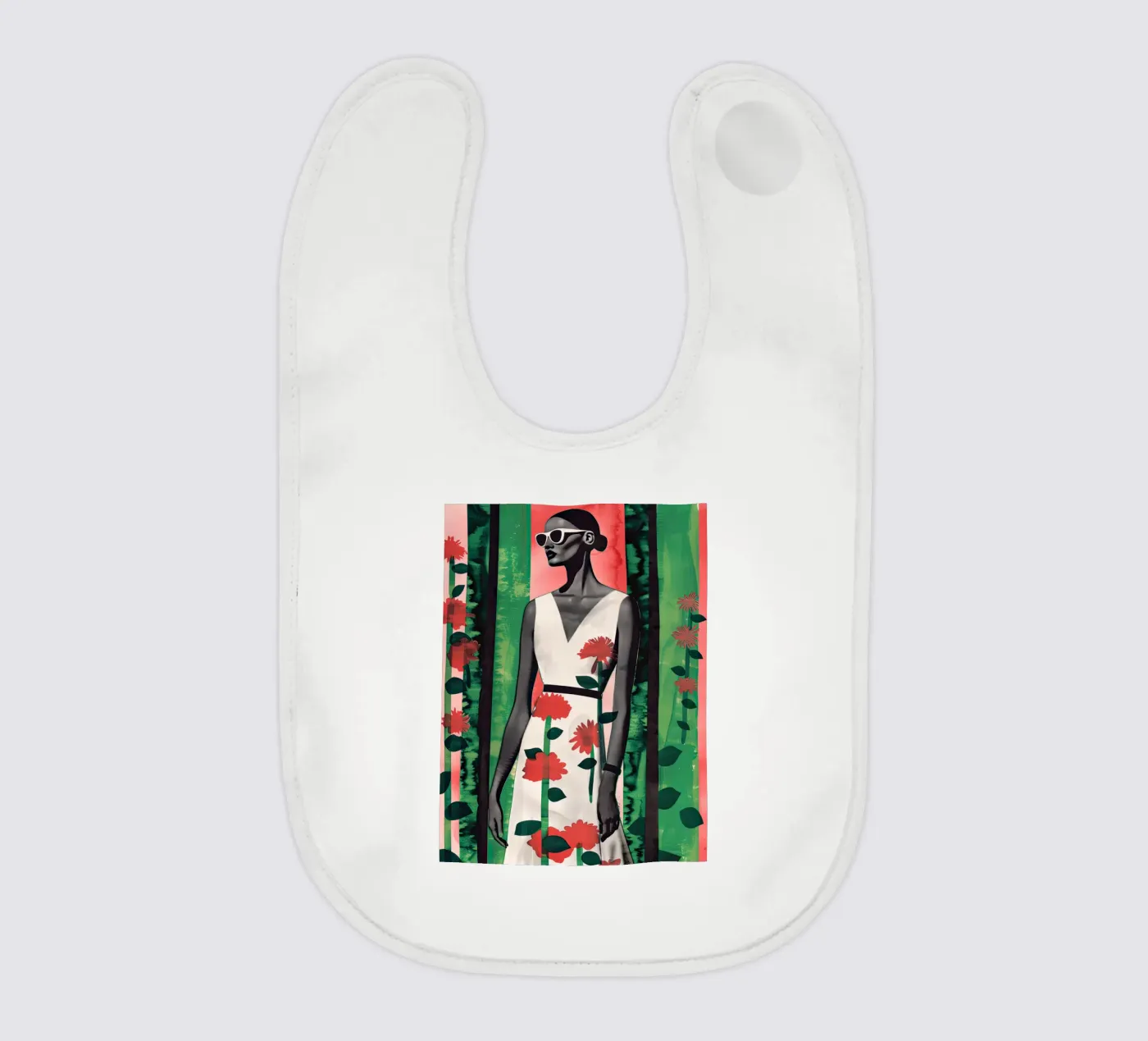 Voorjaarsmode baby slabbetje van DaarbyN