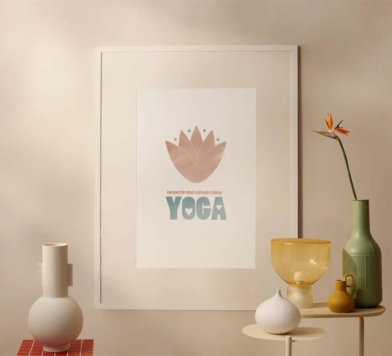 I am sorry for what I said before I did my YOGA poster da maramirage