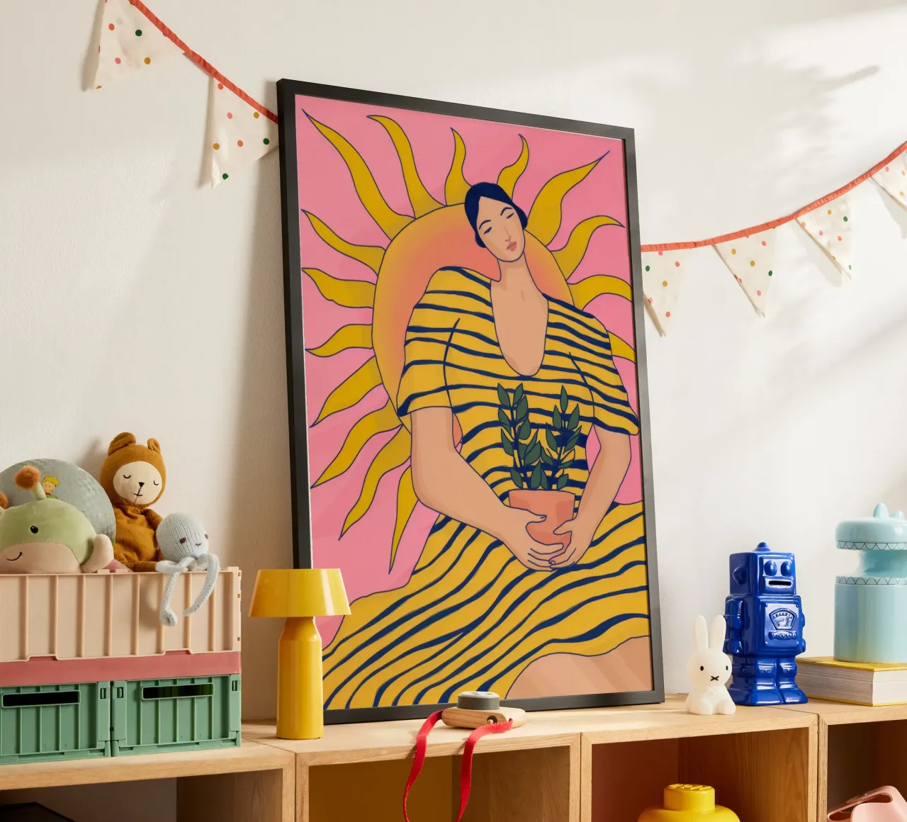 Abito a righe illuminato dal sole carta hahnemühle da Kamera Obskura
