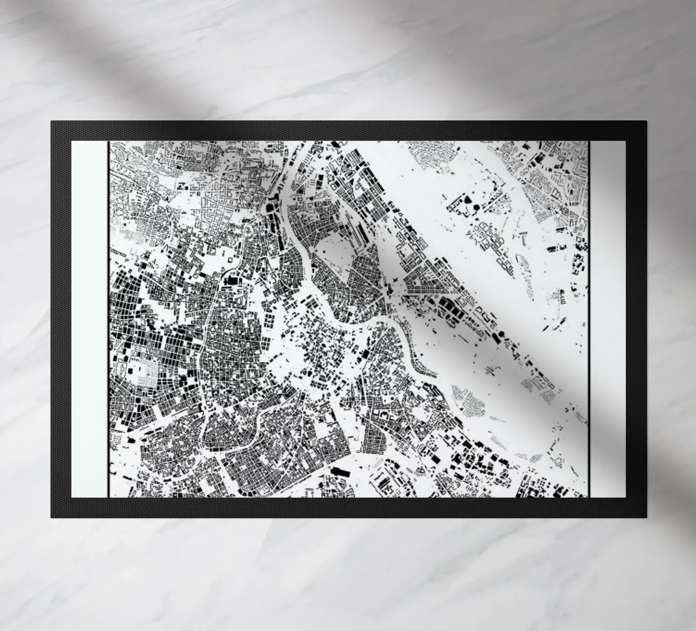 Vienna Map Schwarzplan zerbino da Hubert Roguski