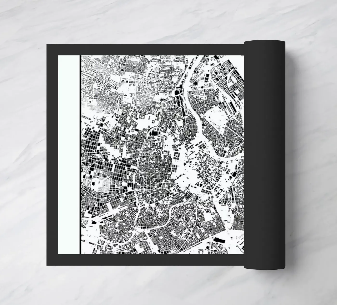 Vienna Map Schwarzplan zerbino da Hubert Roguski