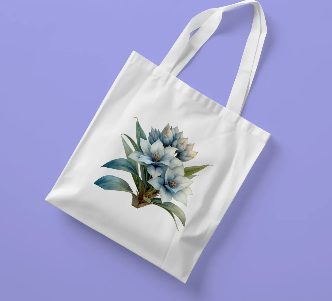Fiore di yucca borsa in juta da Bold Blooms
