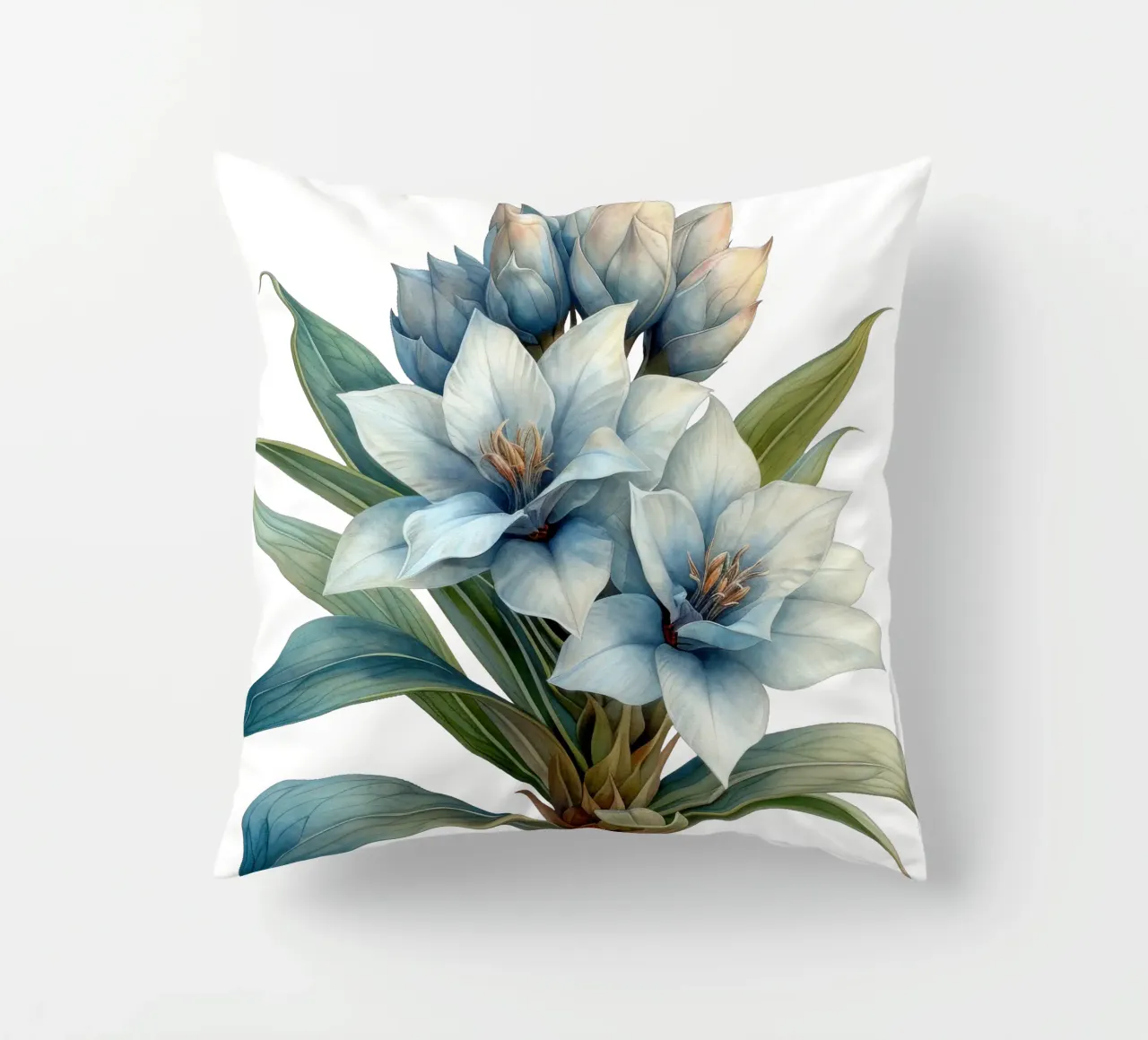 Fiore di yucca cuscino da Bold Blooms
