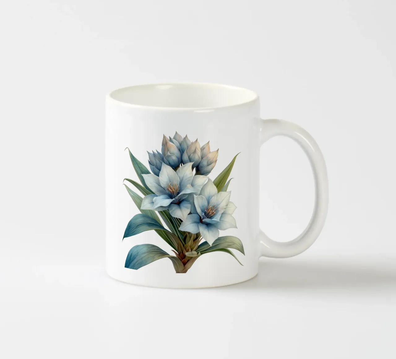Fiore di yucca tazza in ceramica da Bold Blooms