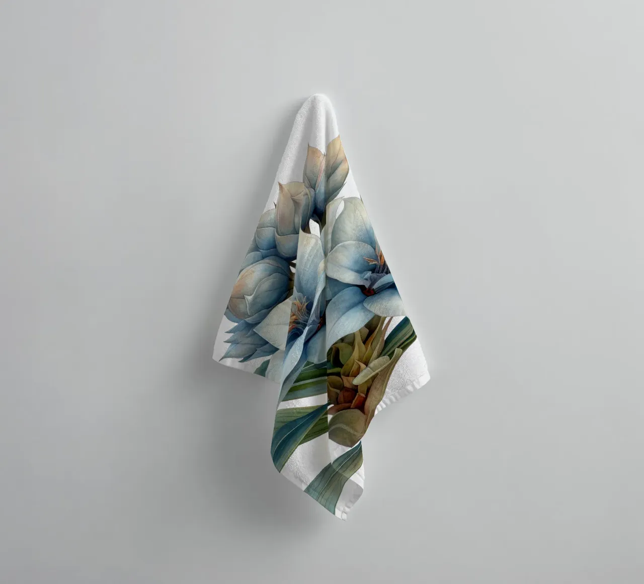 Fiore di yucca asciugamano da bagno da Bold Blooms