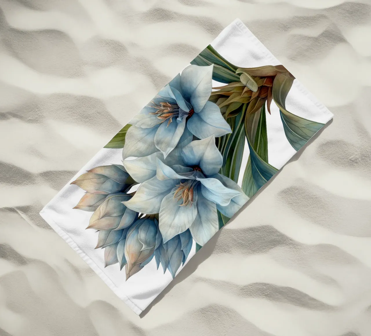 Fiore di yucca telo mare da Bold Blooms