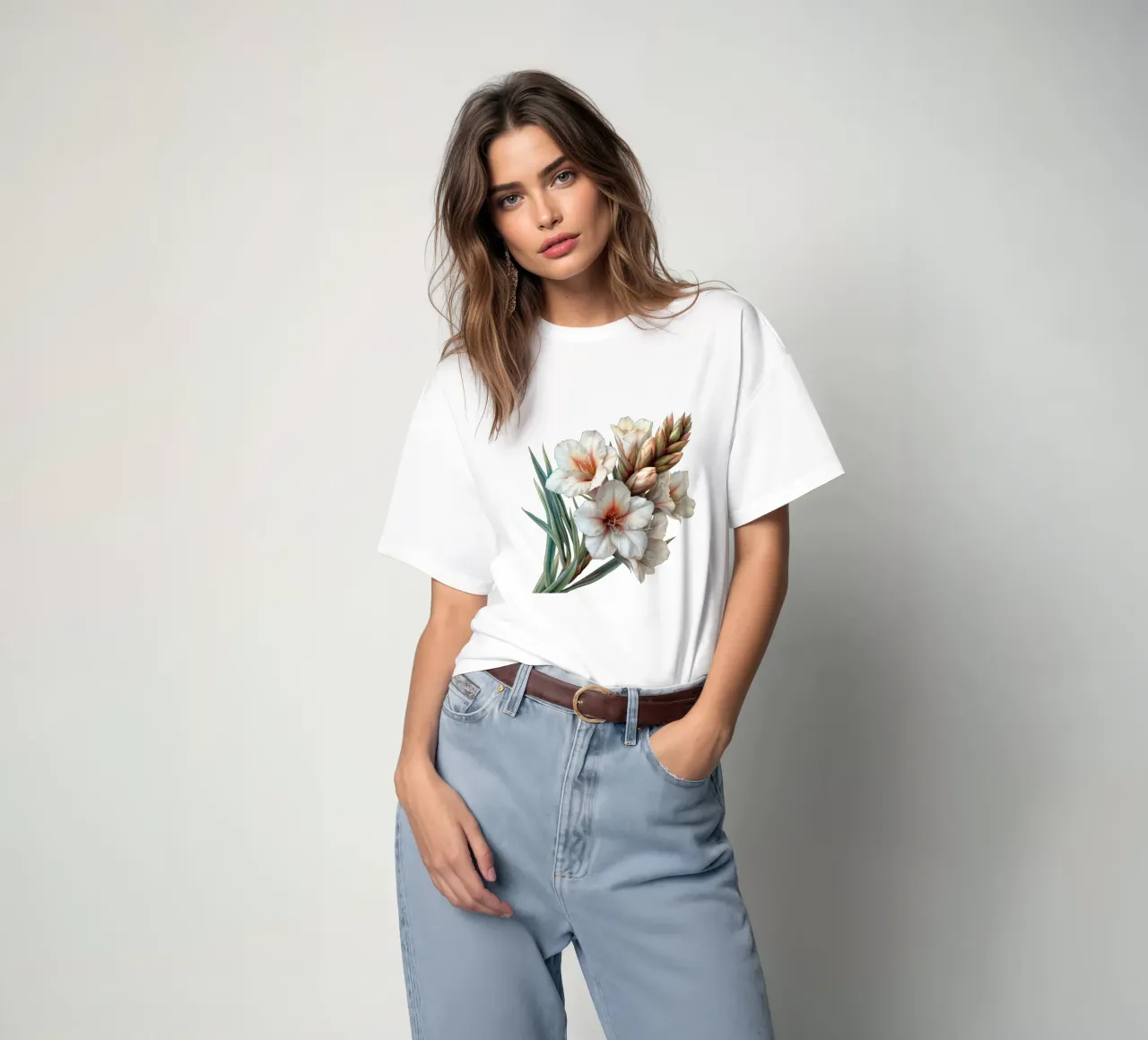 Fiore di yucca t-shirt da Bold Blooms