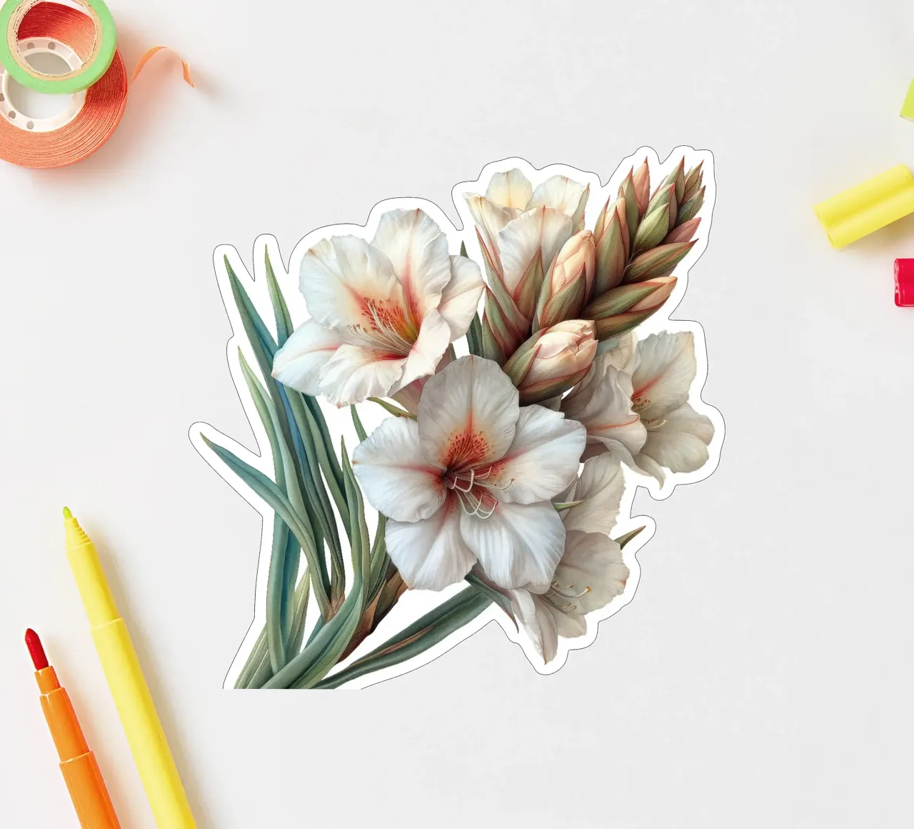 Yucca-Blume Sticker von Bold Blooms