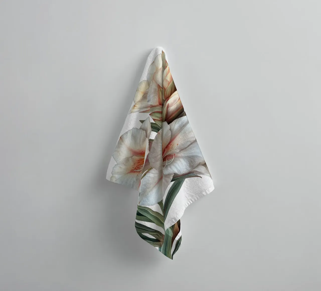 Fiore di yucca asciugamano da bagno da Bold Blooms