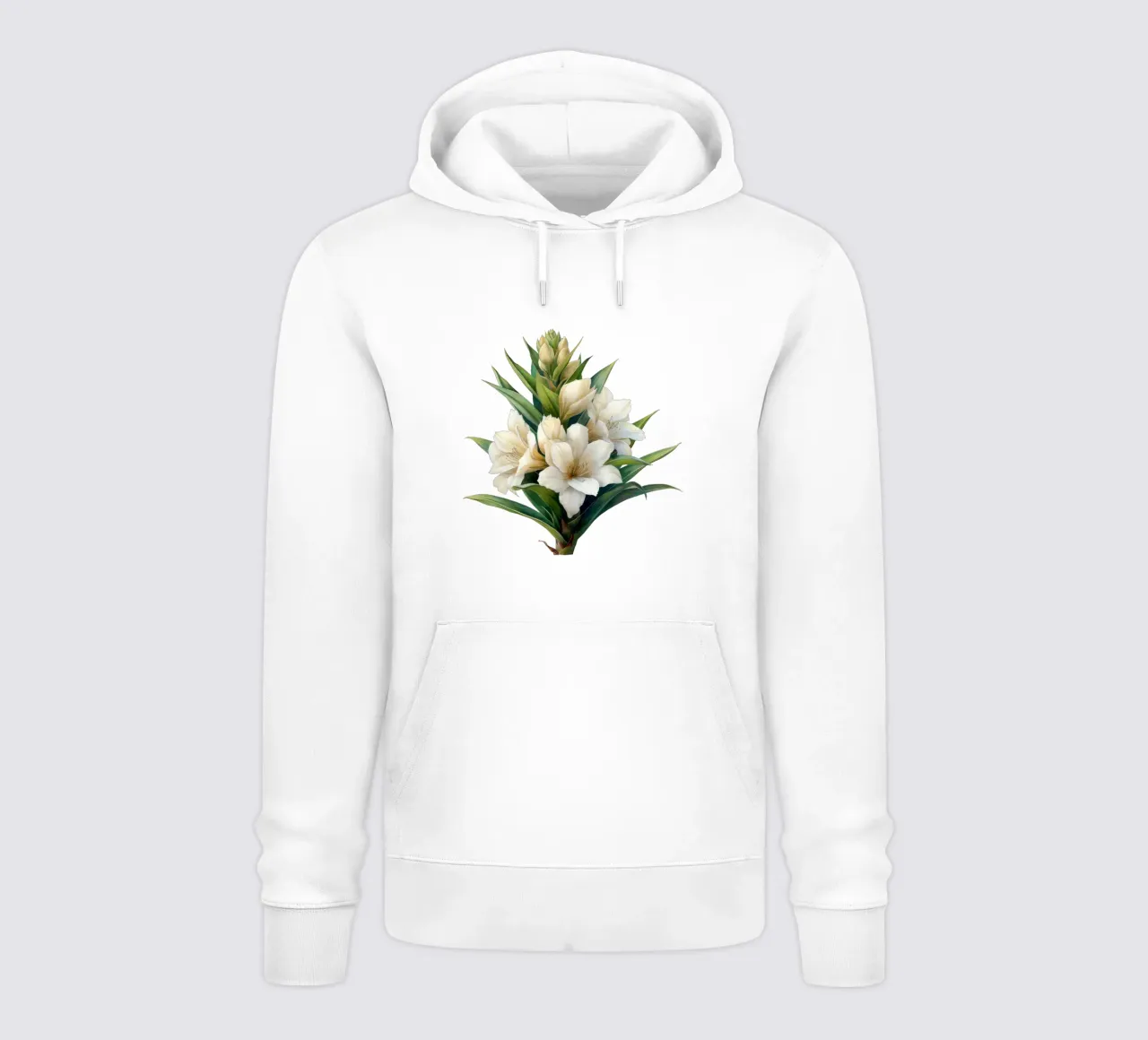 Fiore di yucca felpa con cappuccio da Bold Blooms