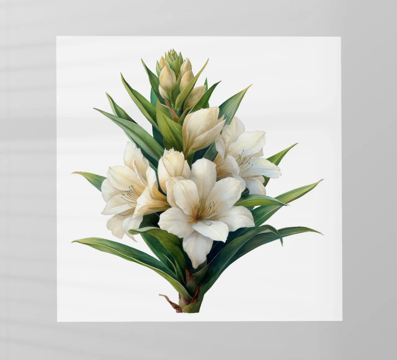Fiore di yucca pellicola backlit da Bold Blooms