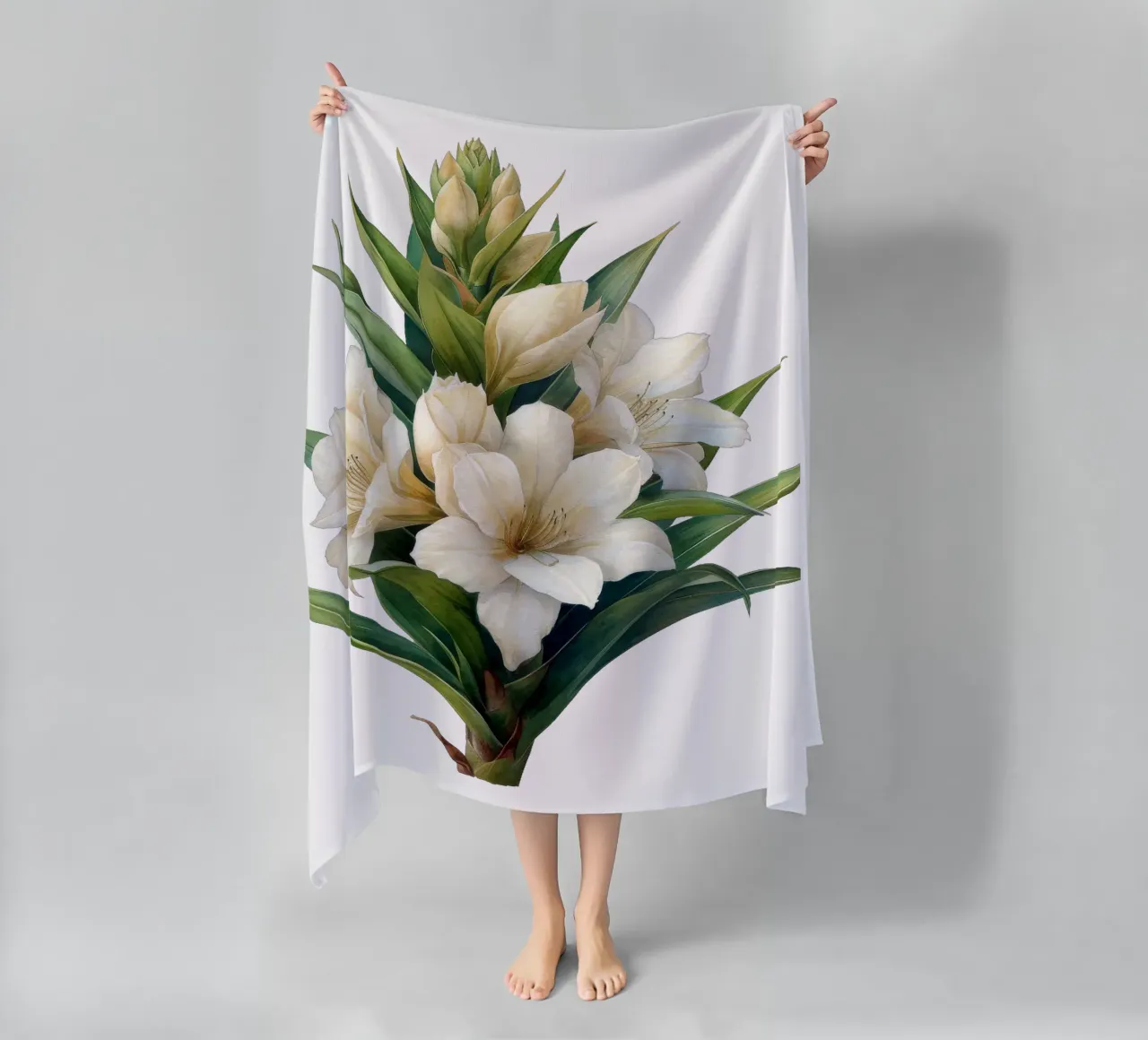 Fiore di yucca telo mare da Bold Blooms