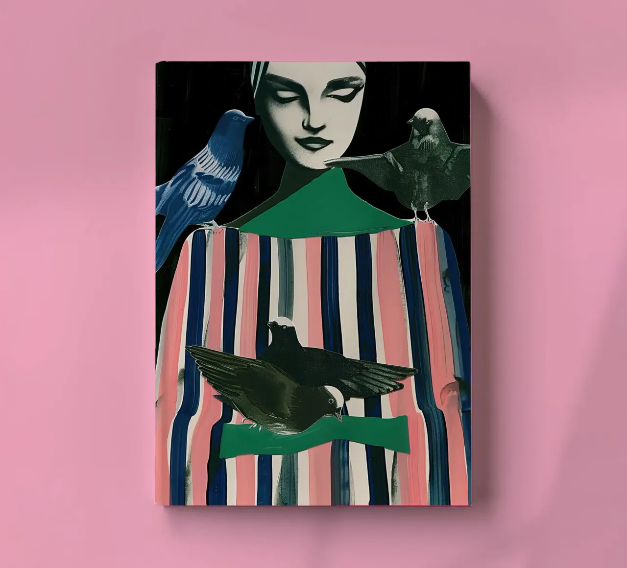 Woman and birds notebook by DaarbyN