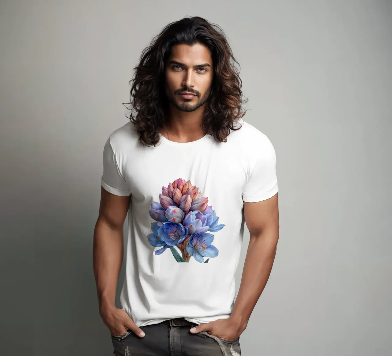 Fiore di yucca t-shirt da Bold Blooms