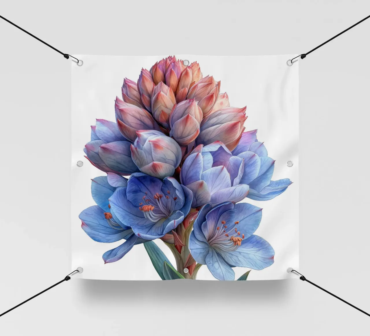 Fiore di yucca telo in pvc da Bold Blooms