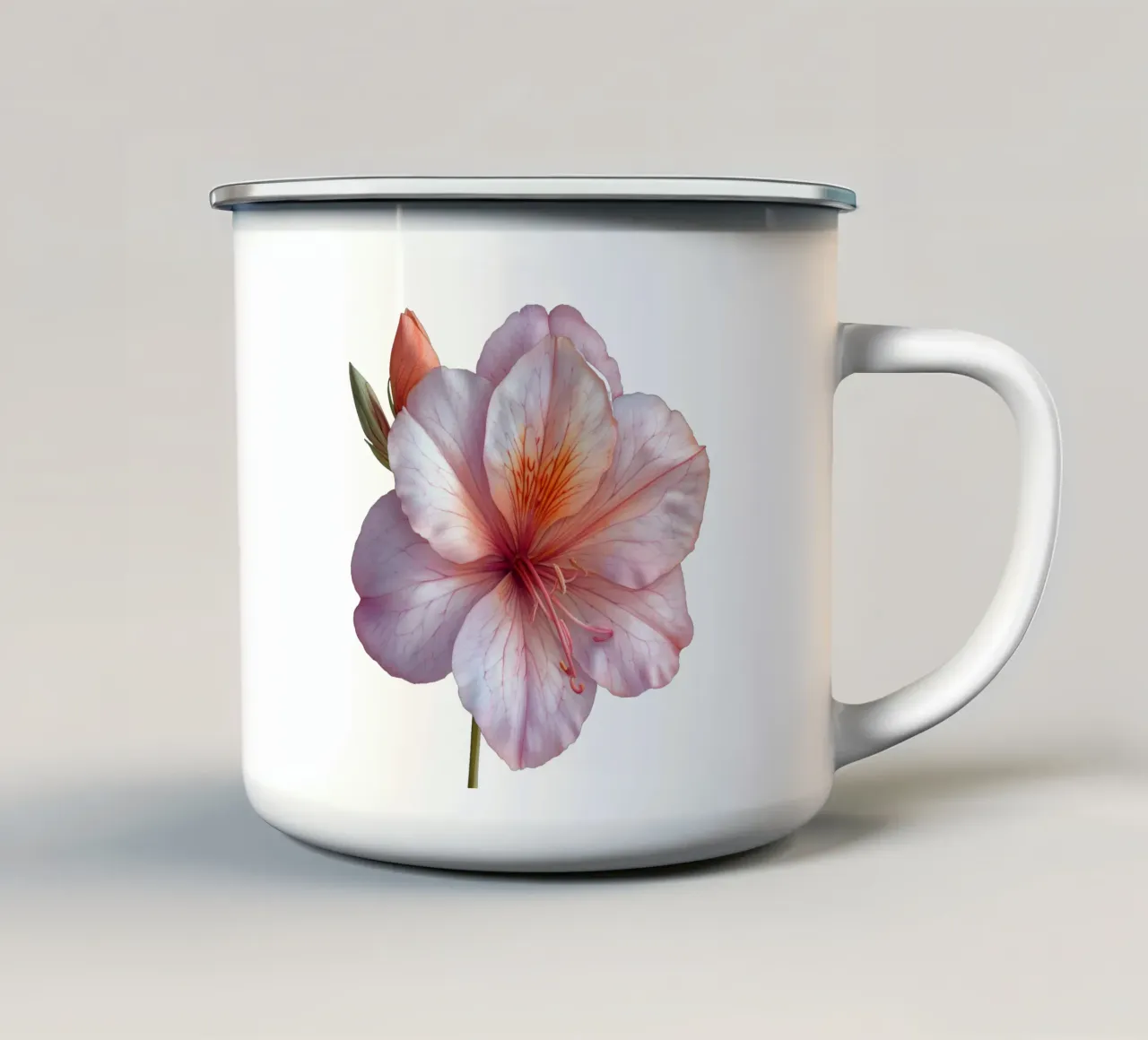 Fiore di Zephyranthes tazza in smalto da Bold Blooms