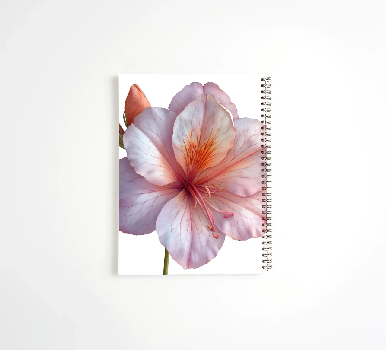 Fleur de zéphyranthes carnet à spirale de Bold Blooms