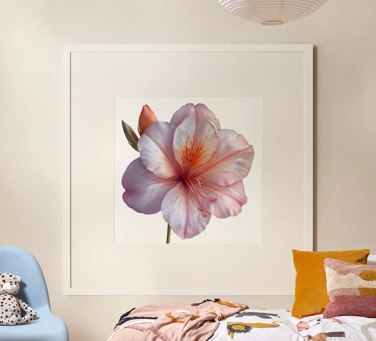 Fiore di Zephyranthes poster da Bold Blooms