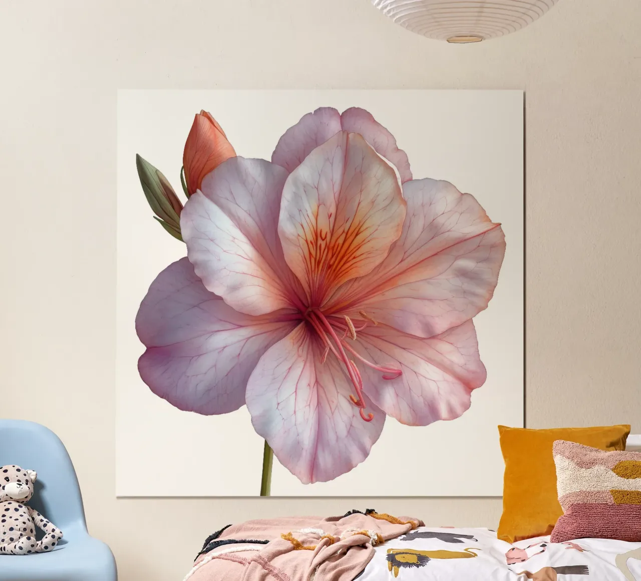 Fiore di Zephyranthes poster da Bold Blooms