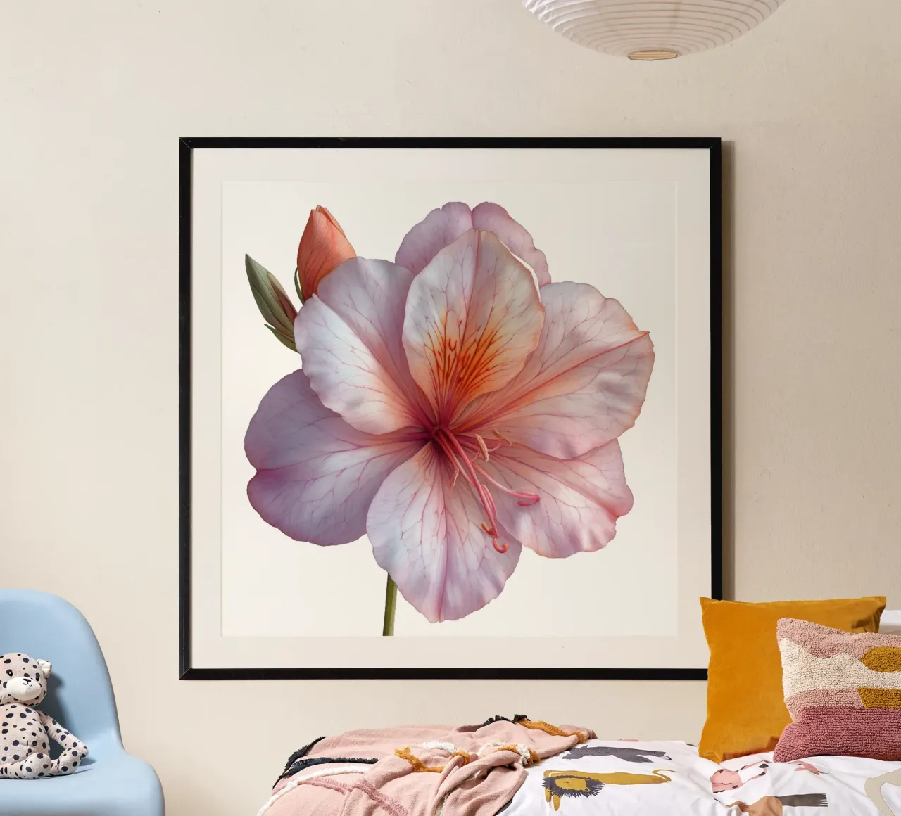 Fiore di Zephyranthes poster da Bold Blooms